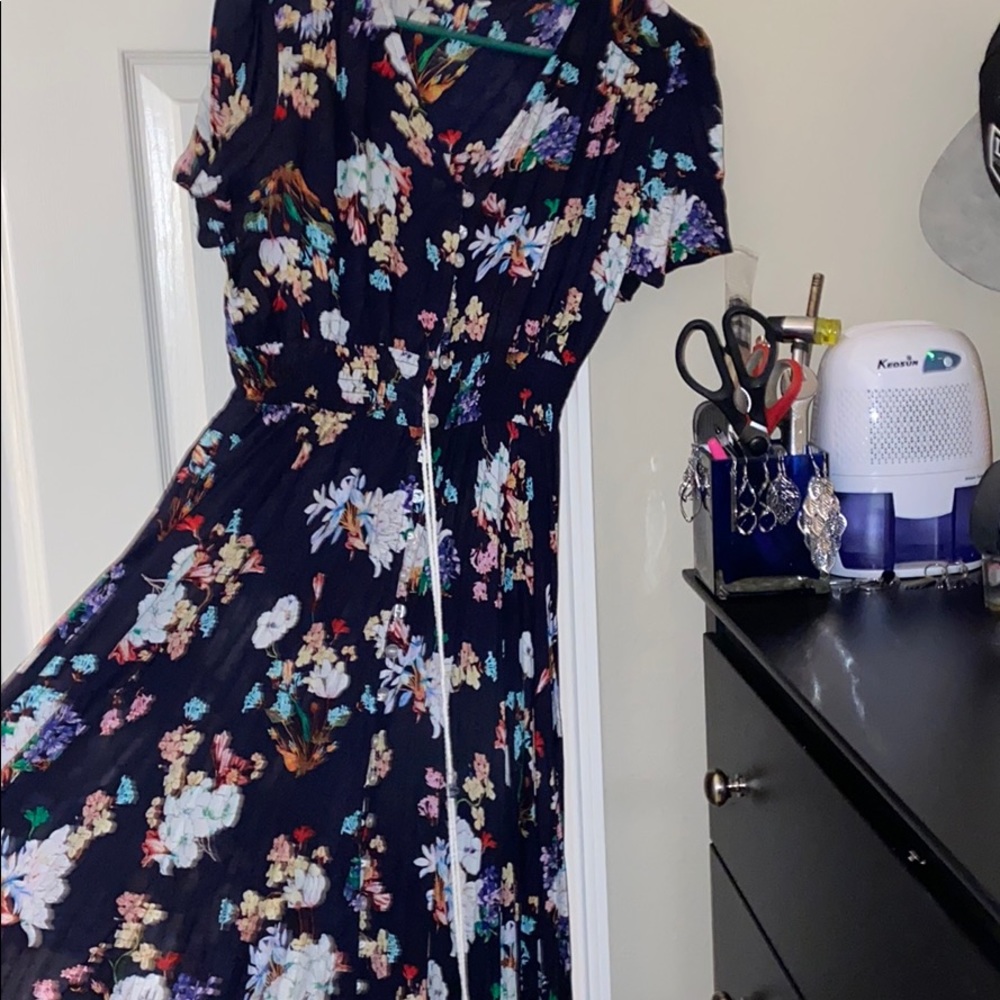 Floral maxi dress